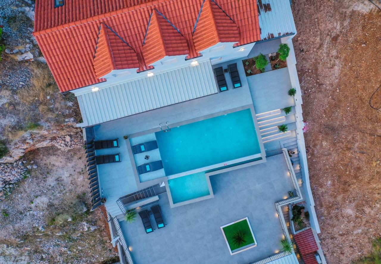 Villa Kruna With Breathtaking View Murvica  Exteriér fotografie